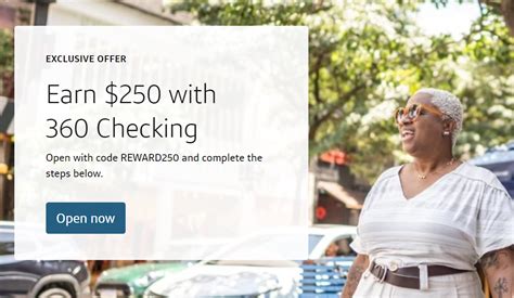 $250 Bonus Offer on New 360 Checking Accounts .